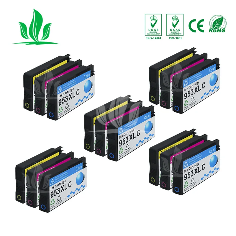 

953XL CMY Compatible Ink Cartridge 953 953XL for HP pro 7740 8210 8218 8710 8715 8718 8719 8720 8725 8728 8730 8740 Printer