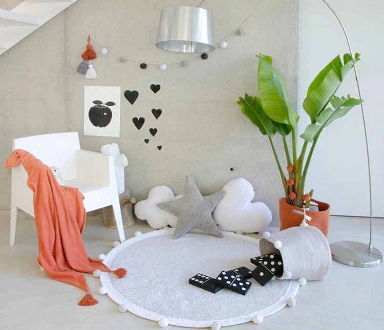 Nordic-Baby-Mat-Newborn-Floor-Rug-Cotton-Baby-Kids-Carpet-Thick-Playmat-Round-Play-Games-Activity-Mats-Toys-for-Children-120cm