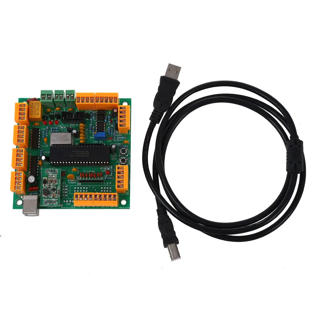 4 Assi USB контроллер с ЧПУ интерфейсная плата CNCUSB MK1 USBCNC 2 1 заменитель MACH3|cnc controller|control