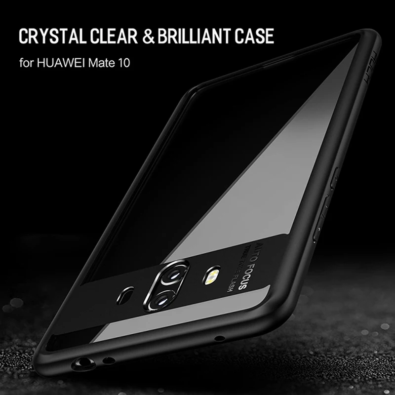 Phone Case for Huawei Mate 10 Transparent Anti Knock Back Cover Protector Shell Pro Coque |