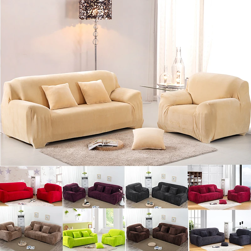 elastic sofa cover stretch Fabric Elastic Cushions universal Single Two