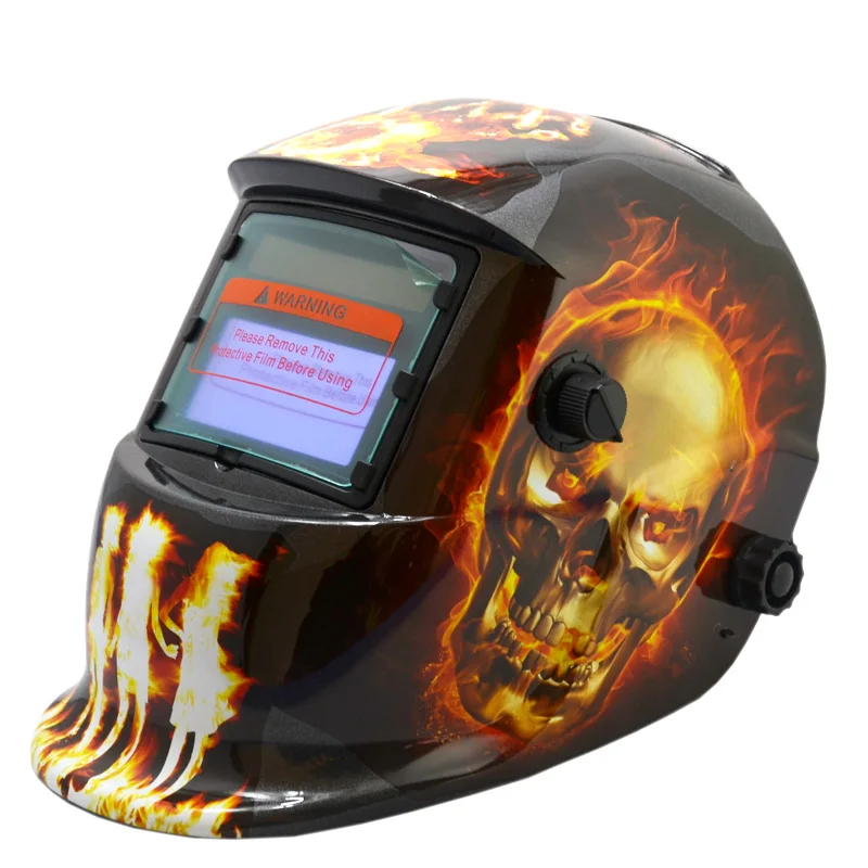 Skull Welding Helmet Painted TRQ-HD14 (2)