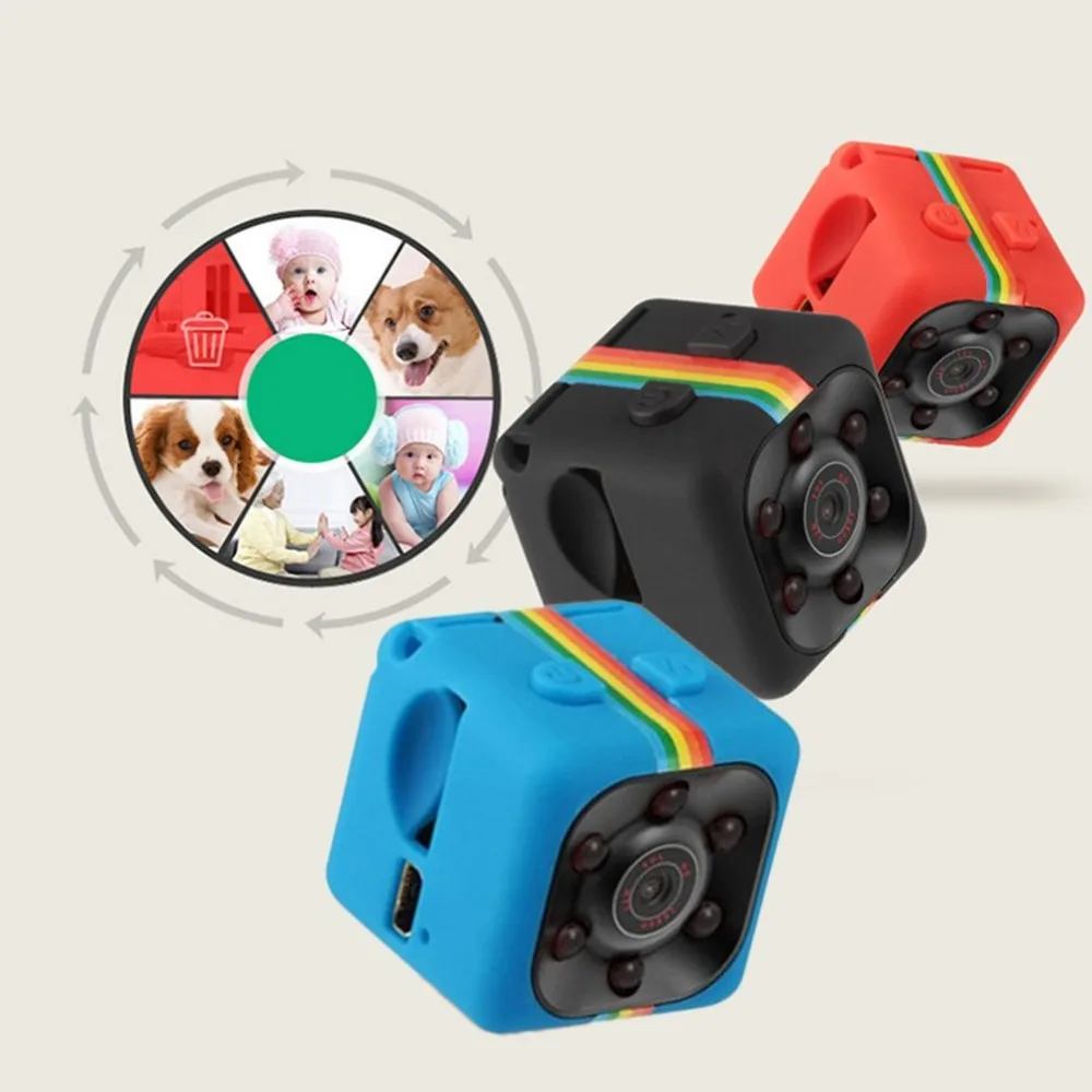 

FULL HD 1080P MINI Camera Cam SQ8 SQ11 Night Vision Sport Video Sound Voice Recorder Espia Nanny DV Secret Digital Helmet