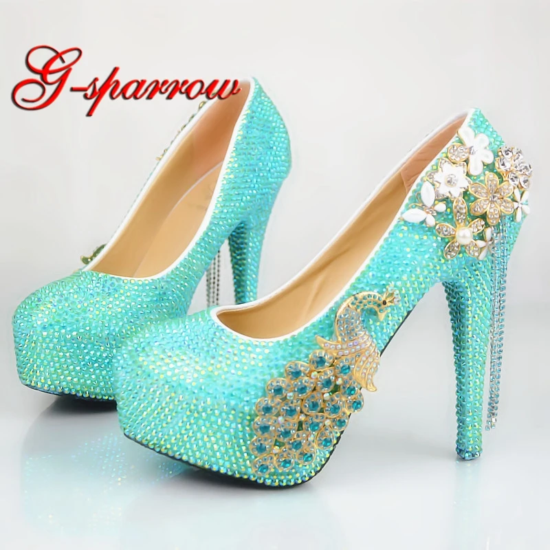 baby blue heels for wedding