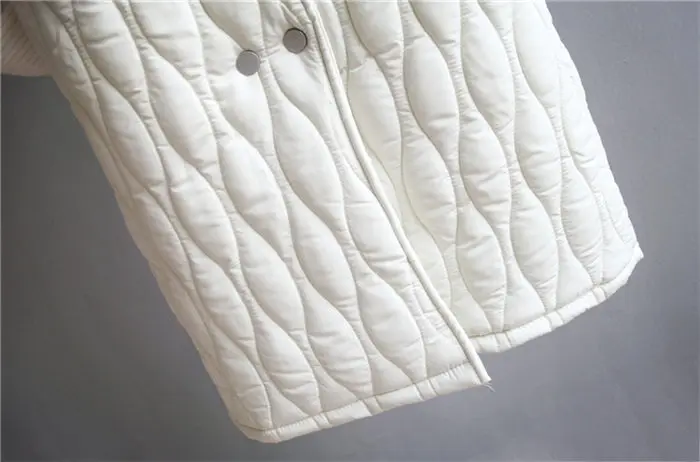 Пальто из хлопка с геометрическим узором, Женская длинная куртка, Осень-зима, новая верхняя одежда без рукавов с капюшоном, Повседневная Свободная куртка f1101