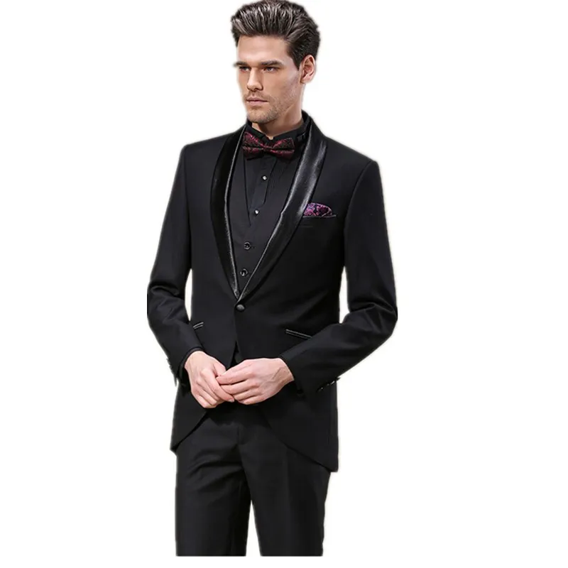 Formal Prom Suits Go Elegant Men S Tuxedo Shawl Collar Groom Suit Wedding Prom