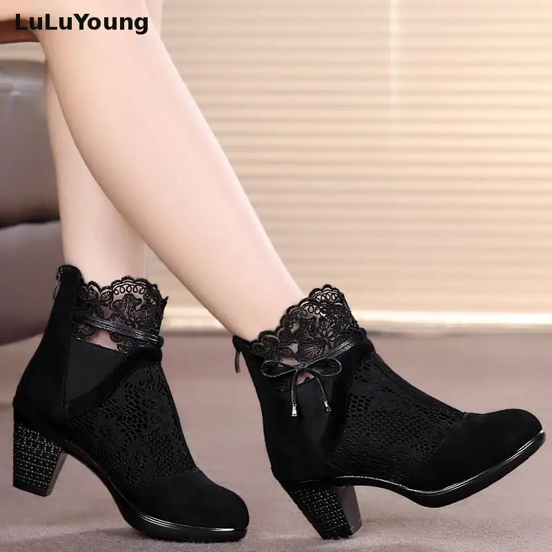 Ceny Prawdziwej skóry wiosną i jesienią martin buty średnie piekło buty damskie