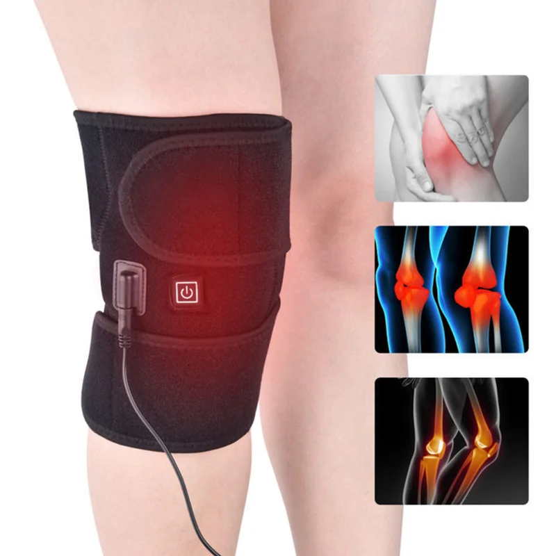 

Outdoor Sports Kneepad Electric Heating Knee Pad Thermal Therapy Arthritis Pain Relief Support Brace Protector Knee Pad