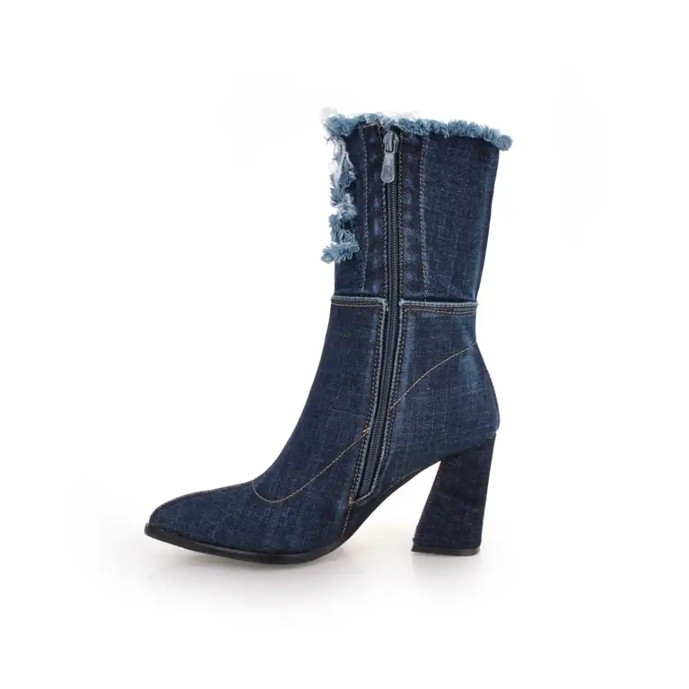 botines vaqueros