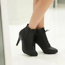 2014 New arrival autumn Silver women boots fashion single boots women shoes short pointed toe ankle boots Platform martin boots