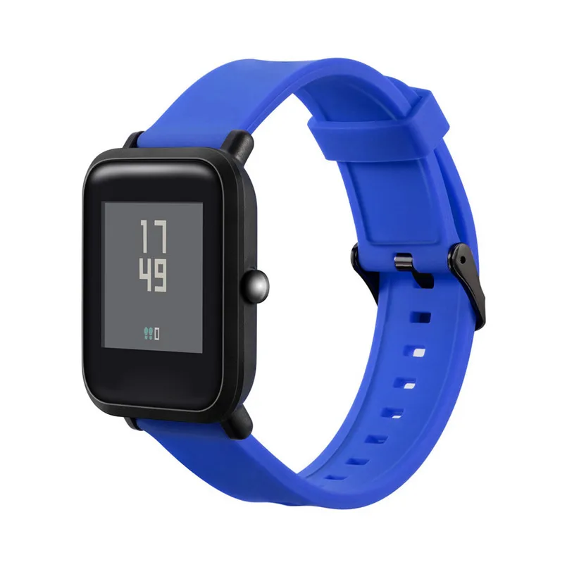 Сменный ремешок для часов Ремешок из мягкого силикагеля Xiaomi Huami Amazfit Bip Youth Watch