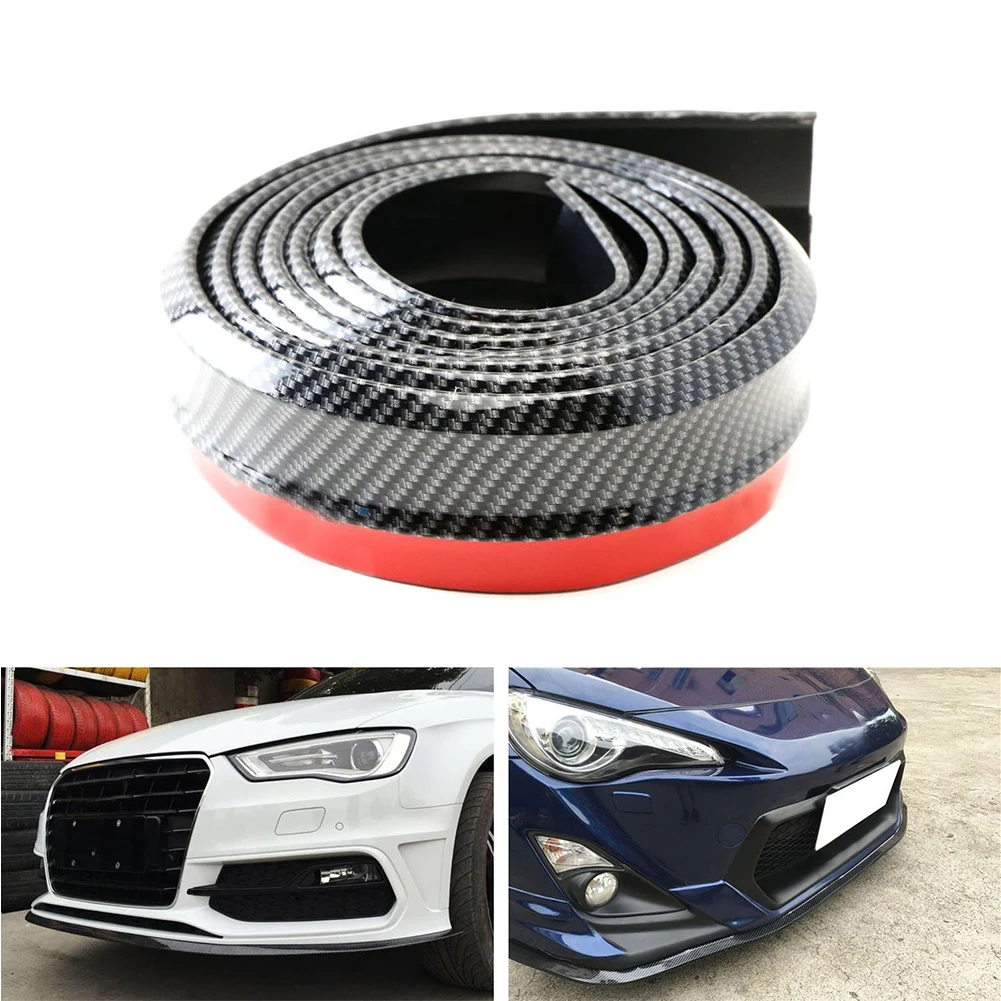 Onever Carbon Fiber Premium 2.5M Car Bumper Lip Protector