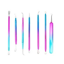 7 шт. Безопасный инструмент для удаления угрей из нержавеющей стали инструмент для удаления угрей