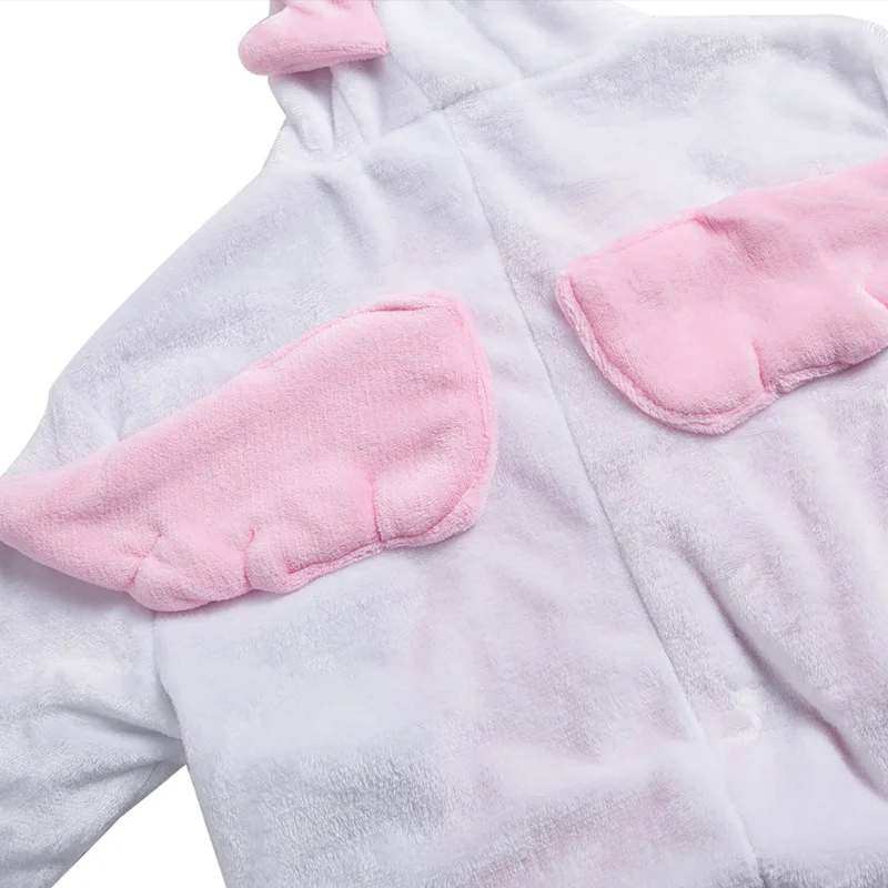 Новые фланелевые радужные звезды Единорог Пижама Kigurumi Унисекс Взрослые костюм