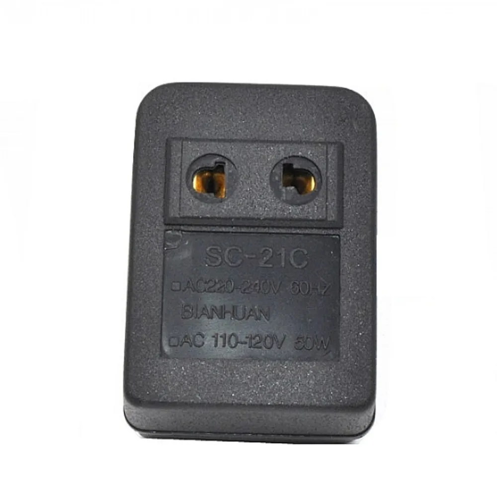 

20W Step Up Voltage Converter Transformer 110V to 220V Adapter 50/60Hz US Wall Plug for Travel razors cell phones digital camera