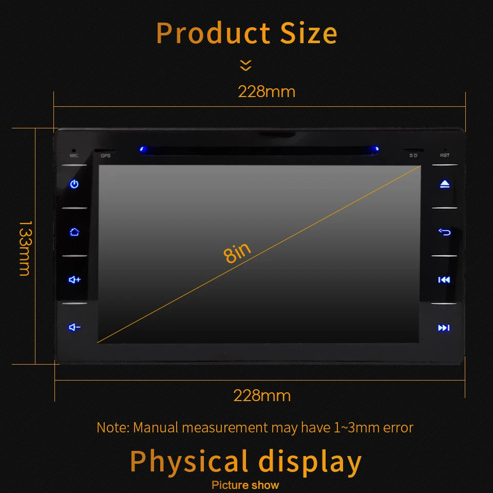 Cheap 8" Octa Core 4G Android 8.1 4GB RAM 64GB ROM RDS BT Car DVD Player Radio Stereo Head Unit GPS Glonass For Toyota Hilux 2016-2018 6 Cheap 8" Octa Core 4G Android 8.1 4GB RAM 64GB ROM RDS BT Car DVD Player Radio Stereo Head Unit GPS Glonass For Toyota Hilux 2016-2018 6