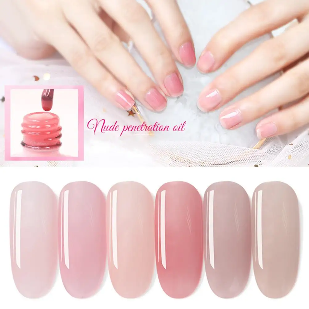 

CHE GEL 6ML Shiny Gel Polish Solid Color UV LED Nail Art Paint Decor Semi Permanent Lacquer