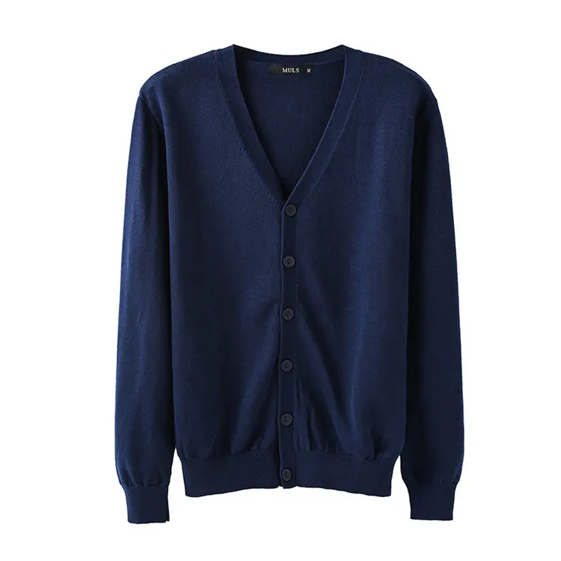 6Colors Men Cardigan Sweater Pure Cotton Knited Sweater Men Spring Autumn Winter Male Cardigans Brand Muls Fitted M L XL 2XL 3XL-04