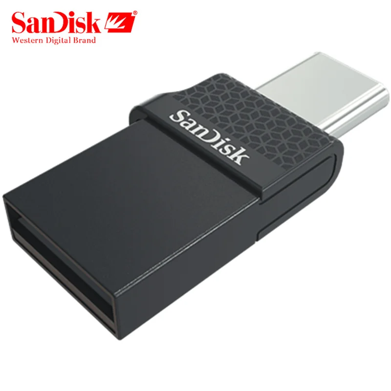 SanDisk OTG Type-C USB Flash Drive 64GB 32GB 128GB Dual Pendrive 64GB cle Usb Stick flash Memory drive min Pen drive for Android