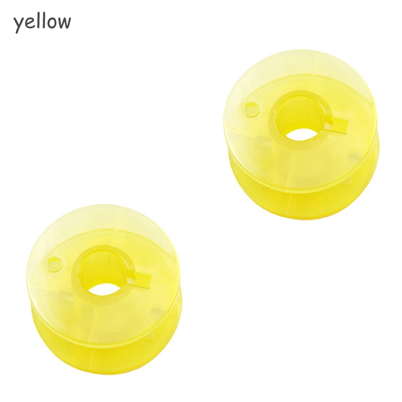 50pcs Sa156 Bobbins for Brother Sewing Machine Plastic Bobbins with