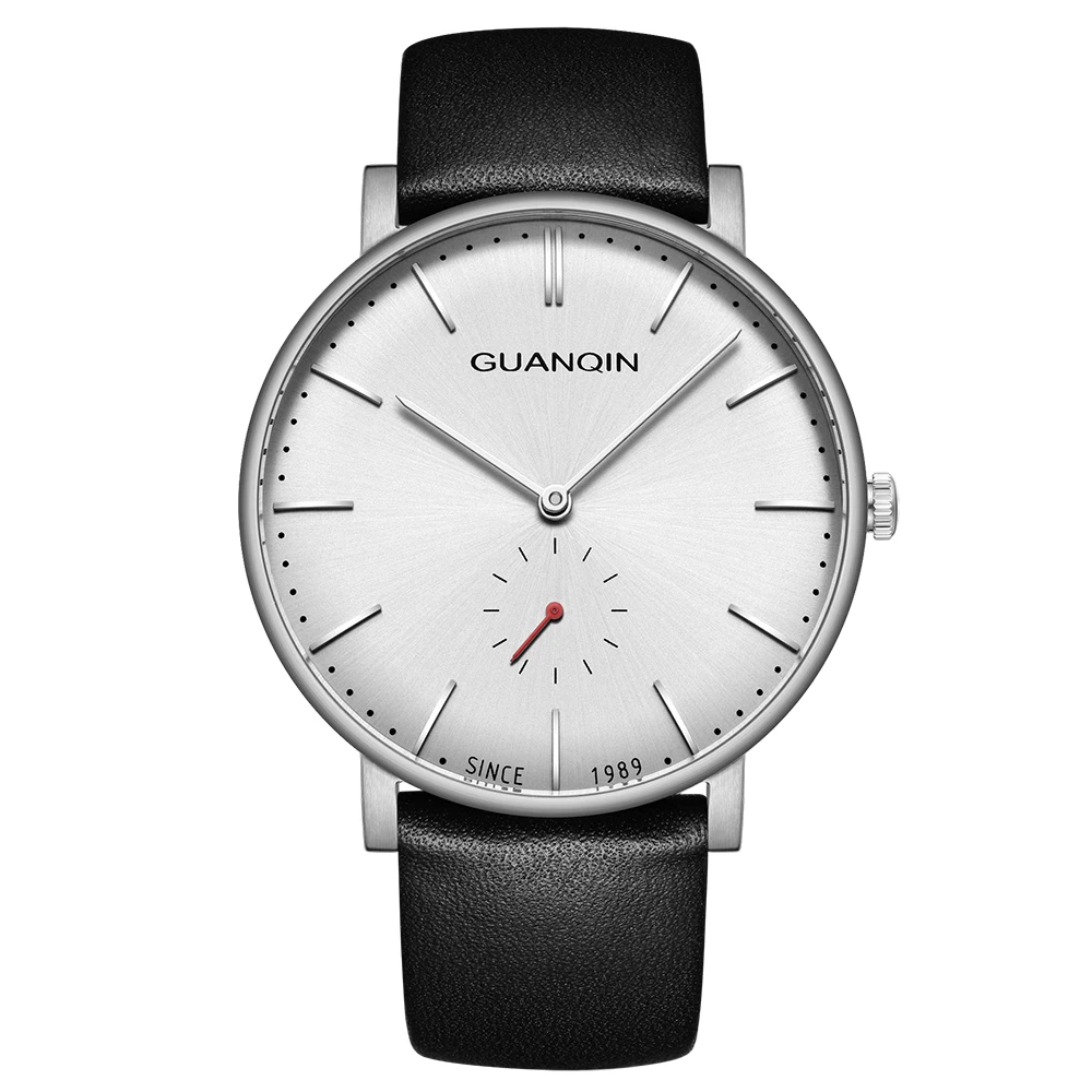 2018 New Luxury Watch Men Top Brand GUANQIN with Small Dial Women Watches Men&#39;s Designer Quartz ...