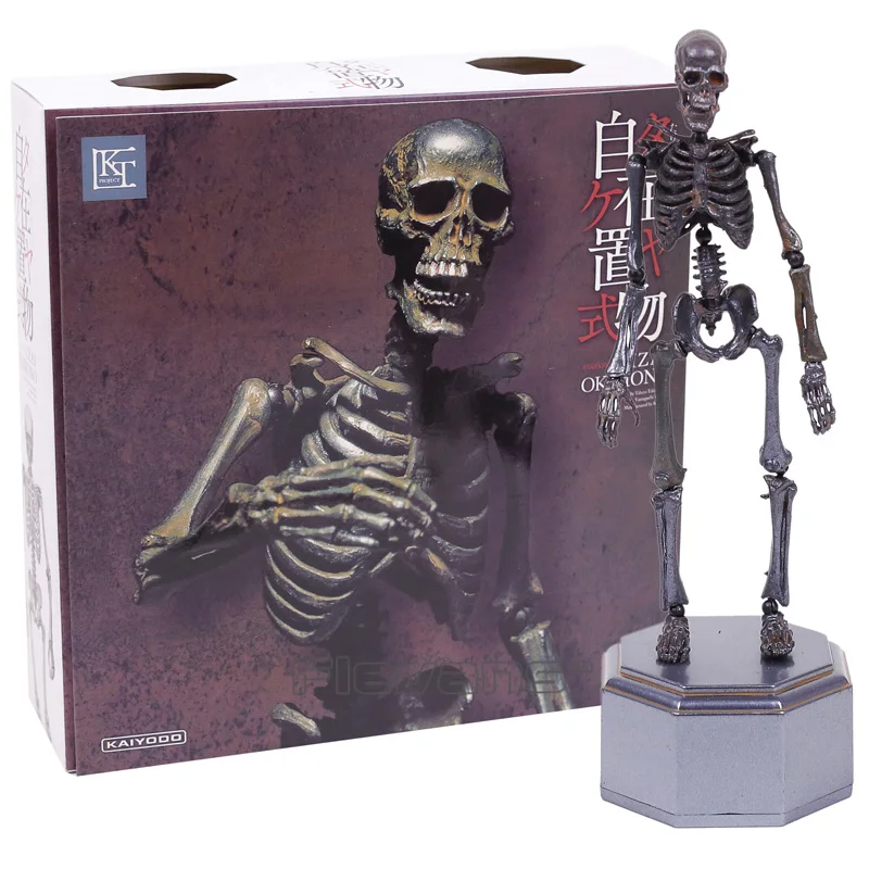 Экшн фигурка KT Project JIZAI OKIMONO 005 Bones ПВХ Коллекционная модель игрушка 2 цвета 17 см|model