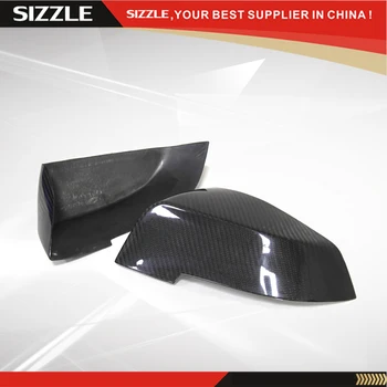 

Add On Style Carbon Fiber Rear View Car Side Mirror Cover For BMW 5 6 7 Series F10 F12 F13 F06 F01 F02 2014-up