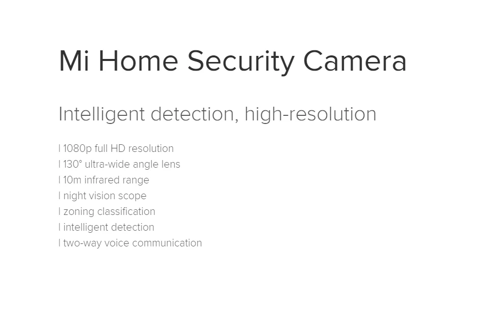 Xiaomi Mi, домашняя камера AI 1080 p FHD 130, более широкая, AI, обнаружение формы человека, ночной вид, полный дуплексный, для хранения голоса NAS, безопасная защита