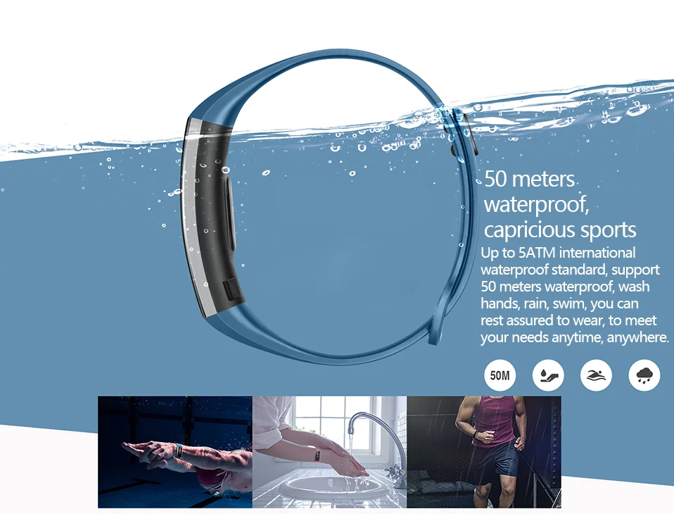 Фитнес браслет huawei ask b19