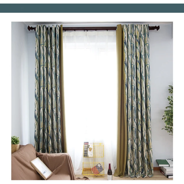 Amerikaanse pastorale woonkamer slaapkamer hoge shade polyester ... Amerikaanse pastorale woonkamer slaapkamer hoge shade polyester ...