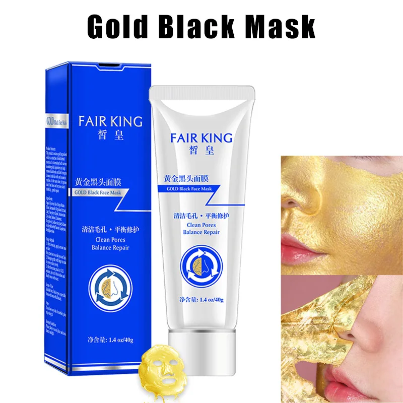 

2019 Gold Blackhead Face Mask Deep Cleansing Clean Pores Balance Repairing Skin