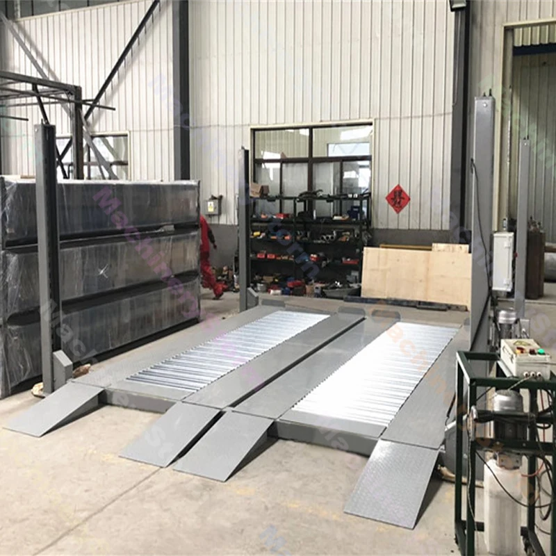 Double wide car parking lift