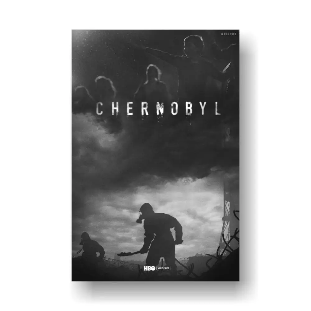 

2019 Home Box Office "Chernobyl" TV series poster 36 x 24 Inch