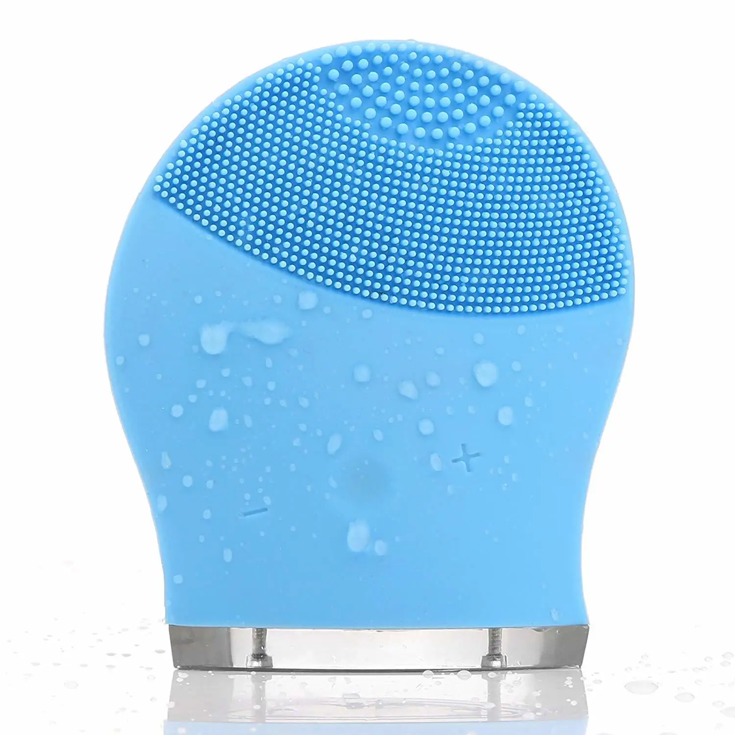 Silicone Facial Cleansing Brush Rechargeable Sonic Face Cleanser 