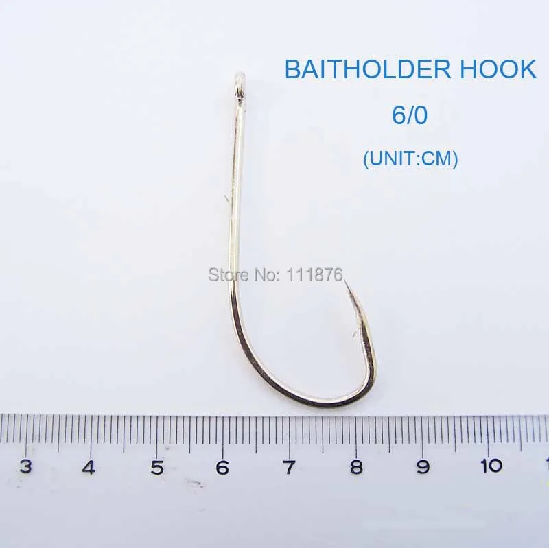 Новое поступление 50 шт 92247 6/0 Baitholder рыболовные Крючки снасти Pesca Peche высокое