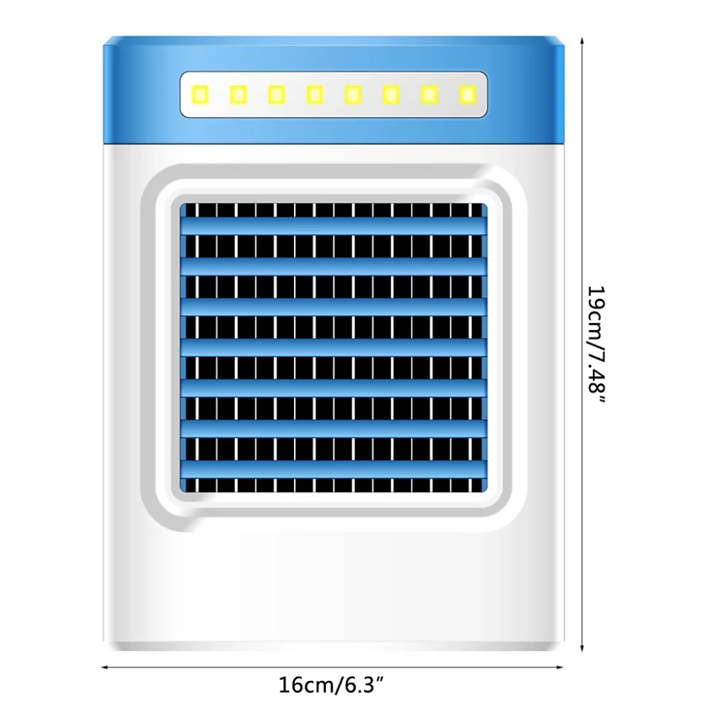 Third gear светодиодный USB кондиционер персональный космический кулер-увлажнитель влажный низкий уровень шума очищает воздух Испарительный