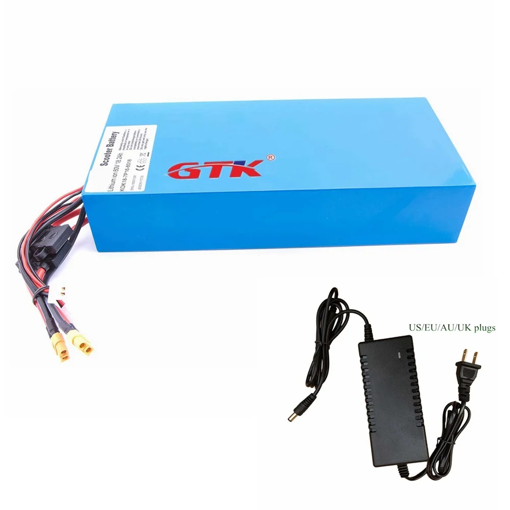 Cheap Lithium ion ebike battery pack 60V 20Ah 18Ah 1800W e-bike Battery 60v 28Ah with 67.2v 5A Charger 30A BMS Lithium Scooter Bicycle 14
