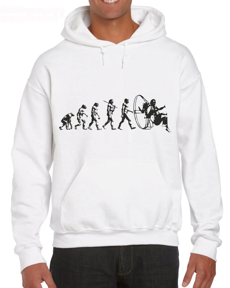 2019 Fashion Evolution Paramotor Motor Fliegen Fall Schirmpara Motor O-Collo Felpa