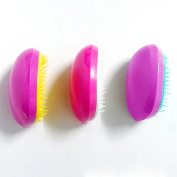 

Creative Mango-shaped Portable Anti-static Hairdressing Comb Magic Detangling Hair Smooth Tool No Knot Comb Salon Styling Tamer