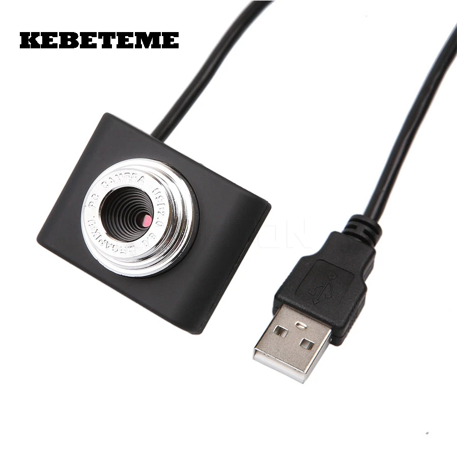 

KEBETEME Mini USB 3 Mega Pixel Webcam Video Camera Web Cam For PC Laptop Notebook Clip Worldwide