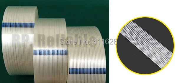 1x-40mm-55m-3m-adhesive-filament-tape-strong-strength-tensile-good-pack-fasten-for-heavy-box-carton-wood-goods-device