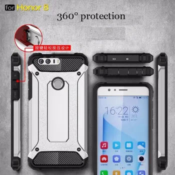 

New phone cases for Huawei Honor 8,100pcs/lot,Top TPU+PC armorn back protect case for Huawei Honor 8,free shipping,2016 hot sale