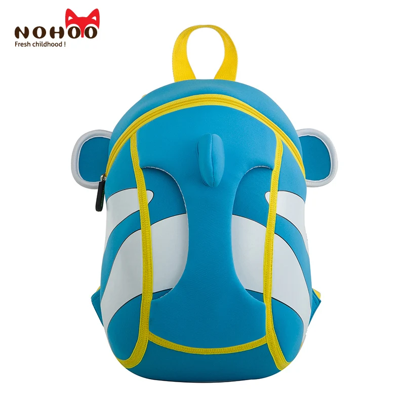 NOHOO NH016 Cool Cartoon High Quality Waterproof Neoprene School Bags For Teenager Girls Orthopedic Backpacks book bag kids | Багаж и
