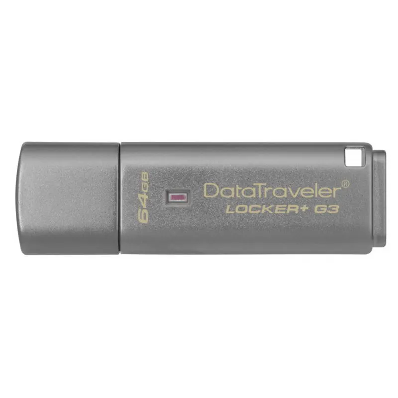 Kingston USB флэш накопитель 64GB USB3.0 металлическая Флешка персональная безопасность