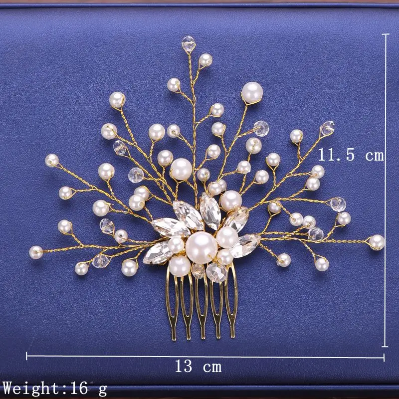 Свадебные Стразы расческа для волос для невесты украшения для головы женские гребни аксессуары для волос Свадебные стразы украшение для головы