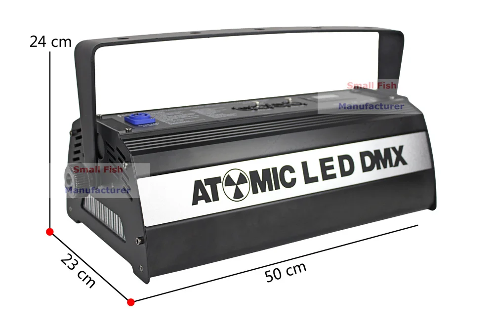 Лидер продаж 90-240 В Atomic 700 Вт Strobe Light 700 Вт мерцающий эффект огни DMX512 Strobe Flash Light для этап экспозиции свет бар