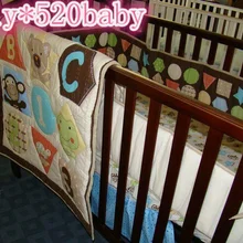 Комплект постельного белья из 4 предметов для маленьких мальчиков и девочек, унисекс, с геометрическим рисунком, рождественский подарок, тканый хлопковый комплект постельного белья для малышей