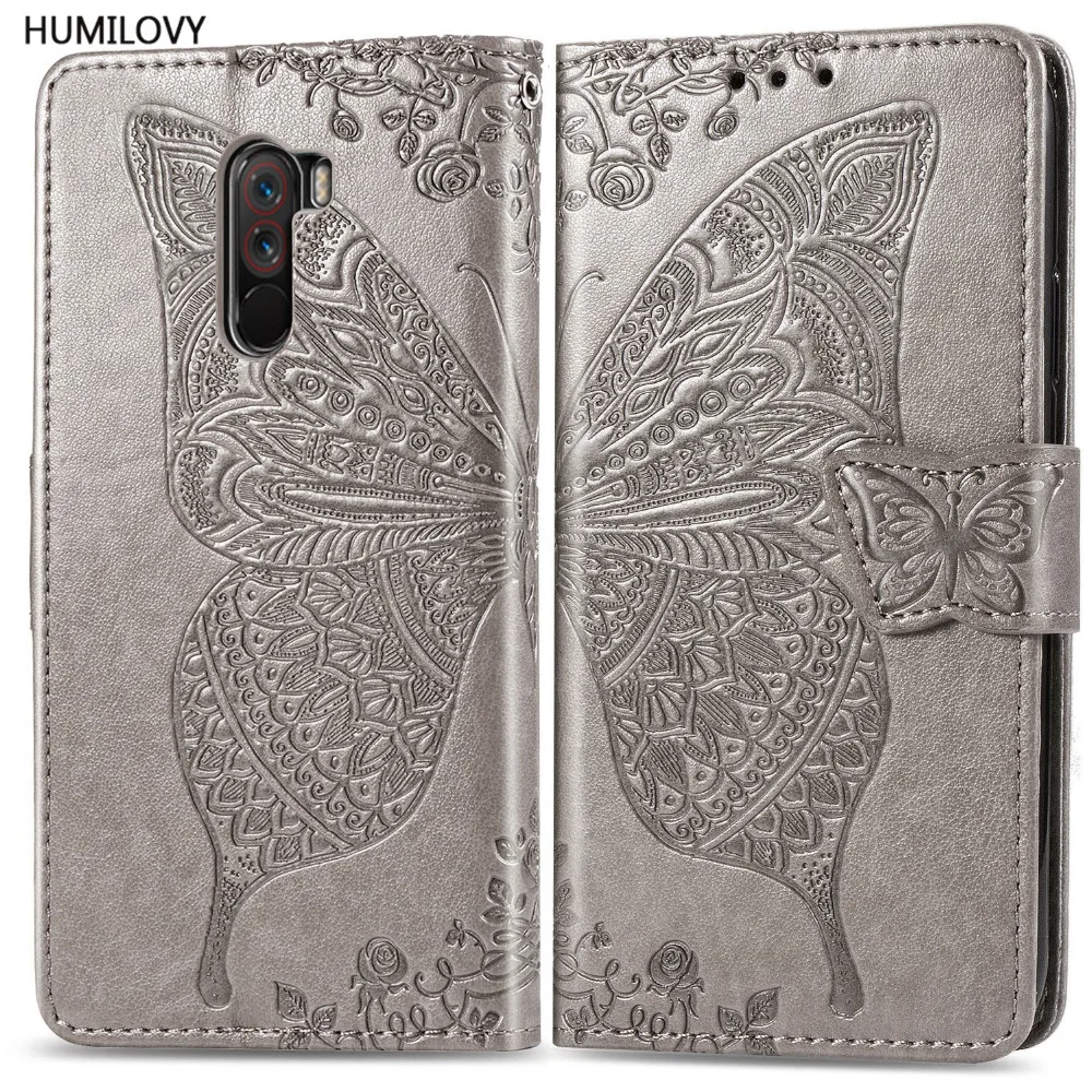 Чехол-книжка для Capa Xiaomi Pocophone F1 кожаный ударопрочный кошелек чехол Poco Etui |