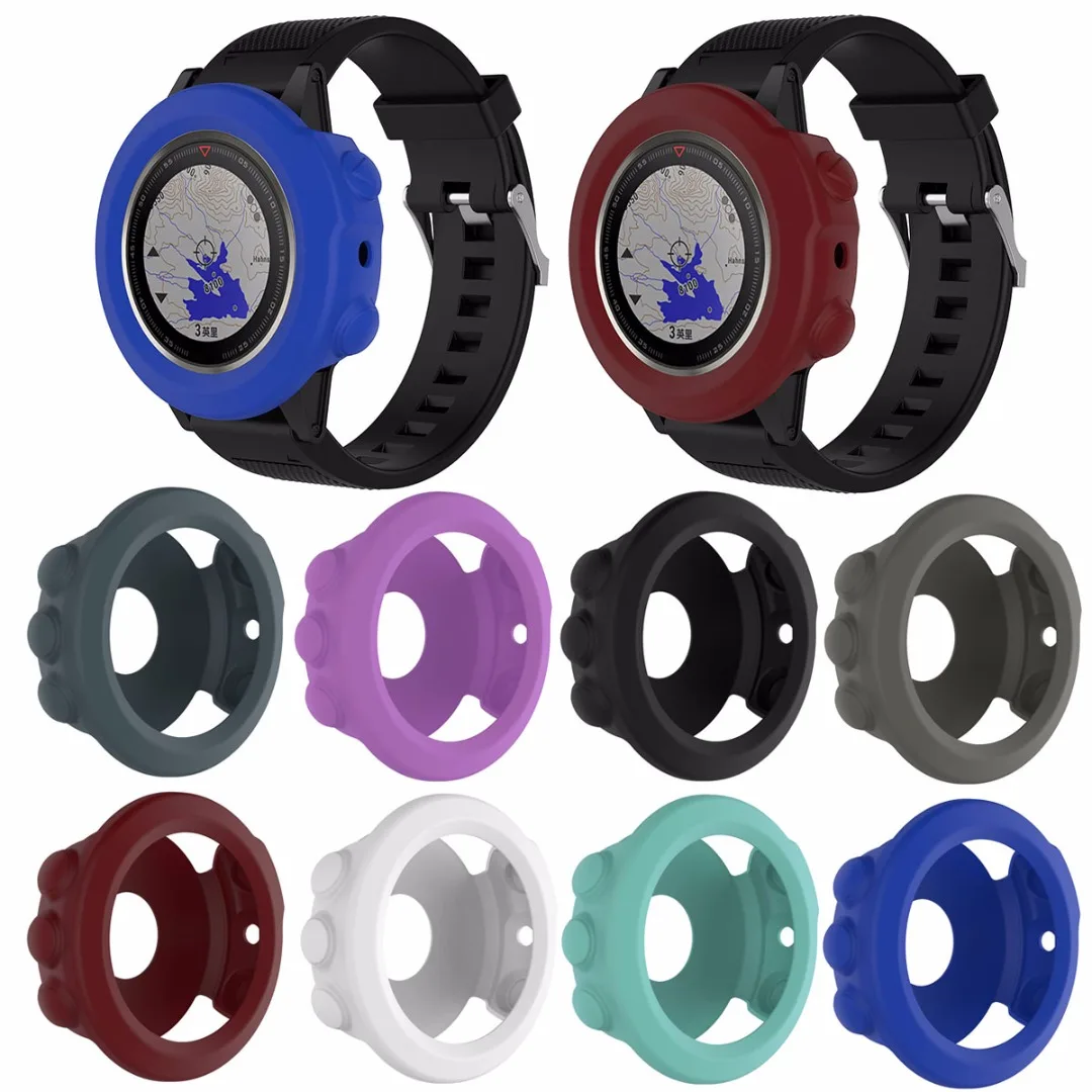 Силиконовый ремешок Mayitr защитный чехол для часов Garmin Fenix 5X GPS|protector case|protector