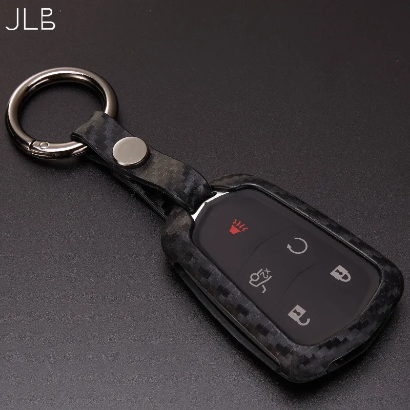 

Keychain Car Key Case for Cadillac CTS Escalade SRX ATS STS Escalade ESV ATS 28T CTS-V coupe Remote Key Protective Bag Shell
